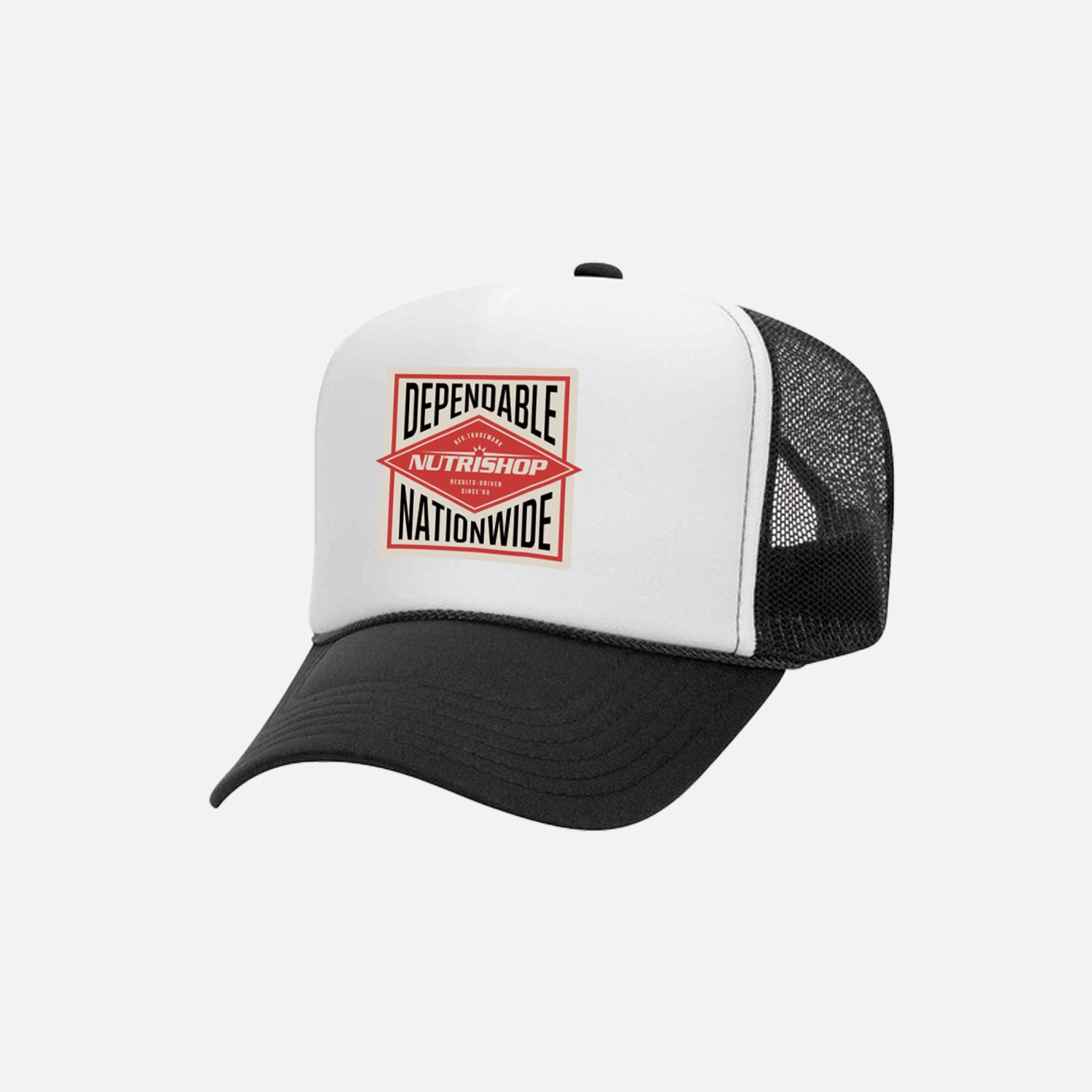 Diamond Box Foam Trucker Hat